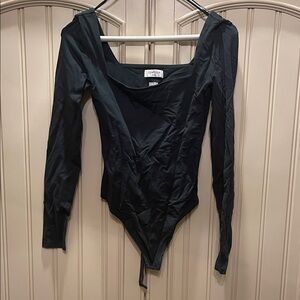 Aritzia green Long Sleeve Bodysuit
